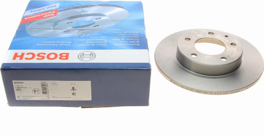 BOSCH 0 986 478 633 - Спирачен диск vvparts.bg