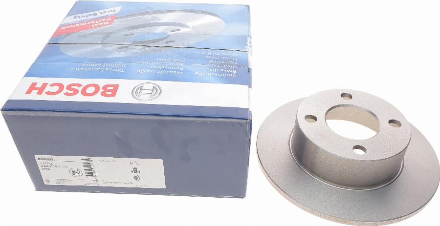 BOSCH 0 986 478 019 - Спирачен диск vvparts.bg