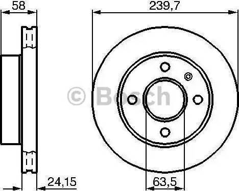 Cifam 800-073 - Спирачен диск vvparts.bg