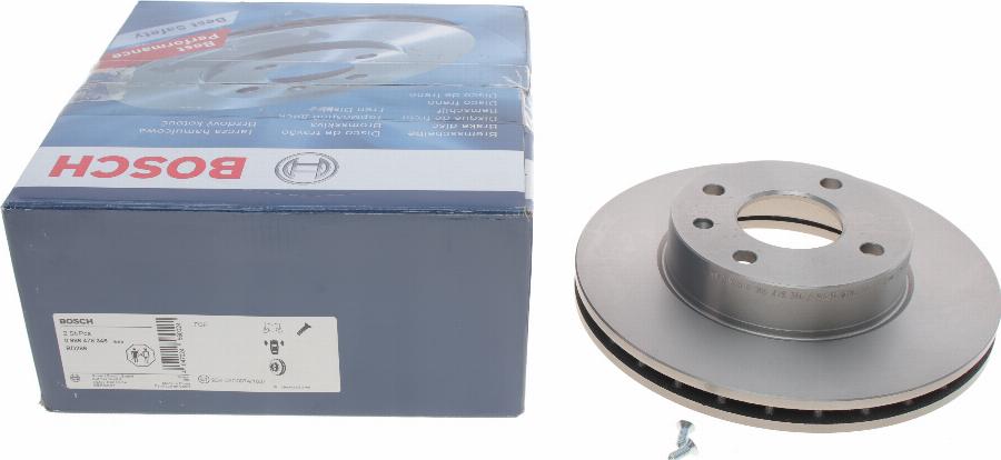 BOSCH 0 986 478 346 - Спирачен диск vvparts.bg