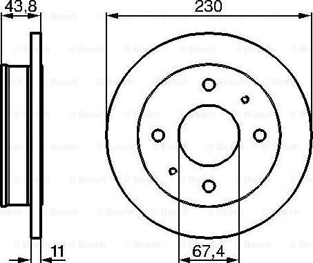 Magneti Marelli 360406026903 - Спирачен диск vvparts.bg