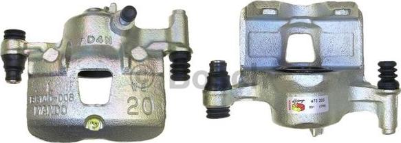 BOSCH 0 986 473 203 - Спирачен апарат vvparts.bg