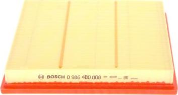 BOSCH 0 986 4B0 008 - Въздушен филтър vvparts.bg