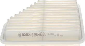 BOSCH 0 986 4B0 017 - Въздушен филтър vvparts.bg