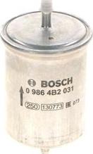 BOSCH 0 986 4B2 031 - Горивен филтър vvparts.bg