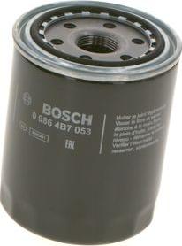 BOSCH 0 986 4B7 053 - Маслен филтър vvparts.bg