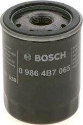 BOSCH 0 986 4B7 065 - Маслен филтър vvparts.bg