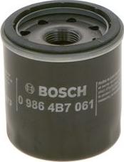 BOSCH 0 986 4B7 061 - Маслен филтър vvparts.bg