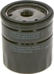 BOSCH 0 986 4B7 023 - Маслен филтър vvparts.bg