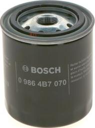 BOSCH 0 986 4B7 070 - Маслен филтър vvparts.bg