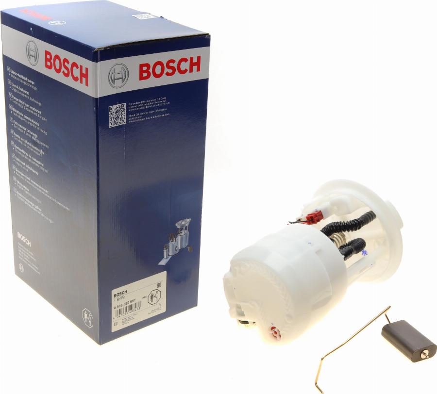 BOSCH 0 986 580 957 - Горивопроводен модул (горивна помпа+сонда) vvparts.bg