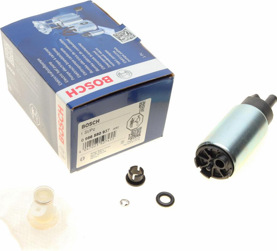 BOSCH 0 986 580 937 - Горивна помпа vvparts.bg