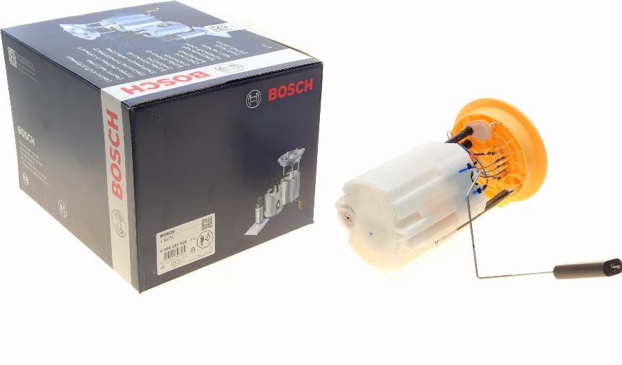 BOSCH 0 986 580 826 - Горивопроводен модул (горивна помпа+сонда) vvparts.bg