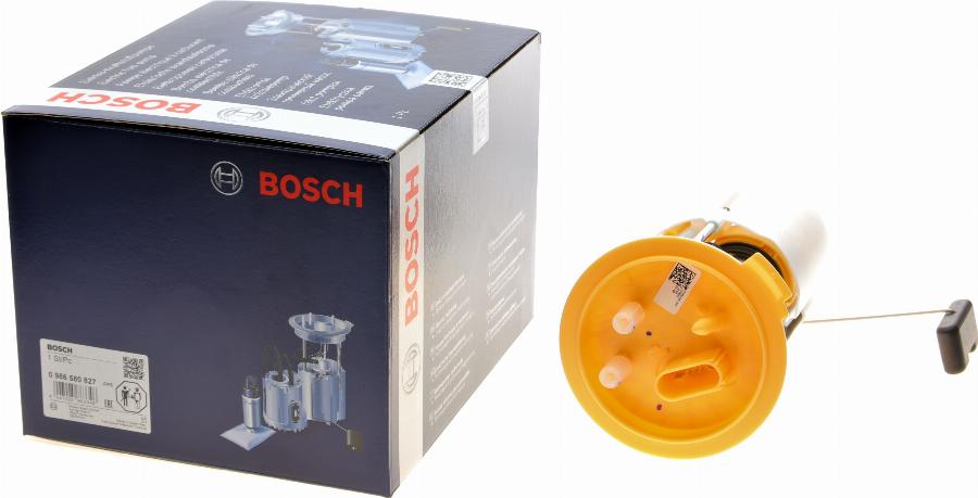 BOSCH 0 986 580 827 - Горивопроводен модул (горивна помпа+сонда) vvparts.bg