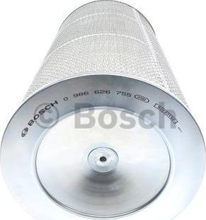 BOSCH 0 986 626 755 - Въздушен филтър vvparts.bg