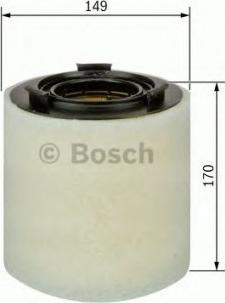 BOSCH 0 986 626 772 - Въздушен филтър vvparts.bg