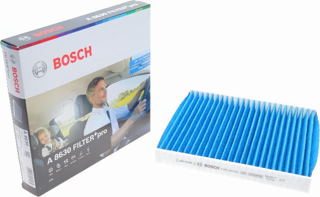 BOSCH 0 986 628 630 - Филтър купе (поленов филтър) vvparts.bg