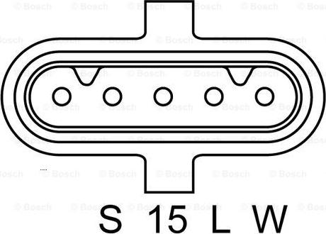 BOSCH 0 986 042 590 - Генератор vvparts.bg