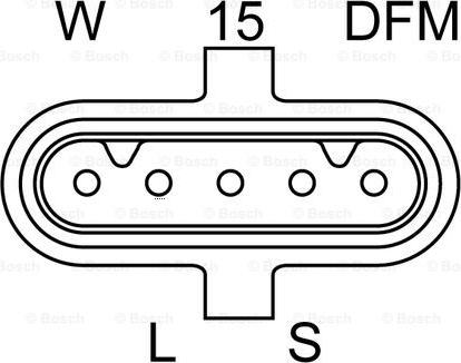 BOSCH 0 986 045 290 - Генератор vvparts.bg