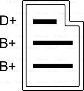 BOSCH 0 986 031 020 - Генератор vvparts.bg