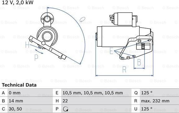 BOSCH 0 986 024 710 - Стартер vvparts.bg