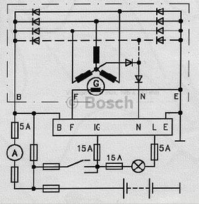 BOSCH 0 986 190 009 - Регулатор на генератор vvparts.bg