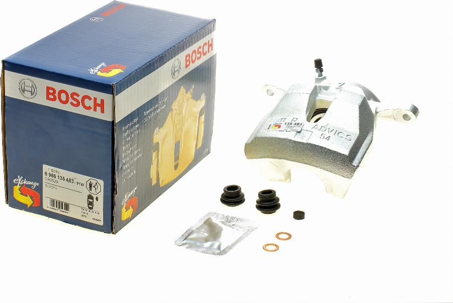 BOSCH 0 986 135 483 - Спирачен апарат vvparts.bg