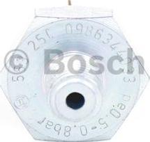 BOSCH 0 986 344 033 - Датчик, налягане на маслото vvparts.bg