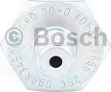 BOSCH 0 986 345 003 - Датчик, налягане на маслото vvparts.bg