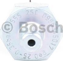 BOSCH 0 986 345 017 - Датчик, налягане на маслото vvparts.bg