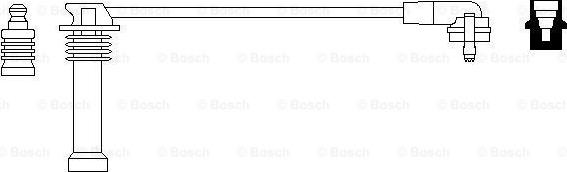 BOSCH 0 986 356 148 - Запалителен кабел vvparts.bg