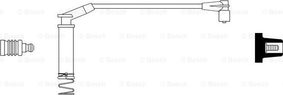 BOSCH 0 986 356 235 - Запалителен кабел vvparts.bg