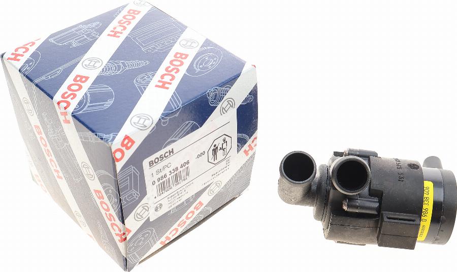 BOSCH 0 986 338 406 - Допълнителна водна помпа vvparts.bg