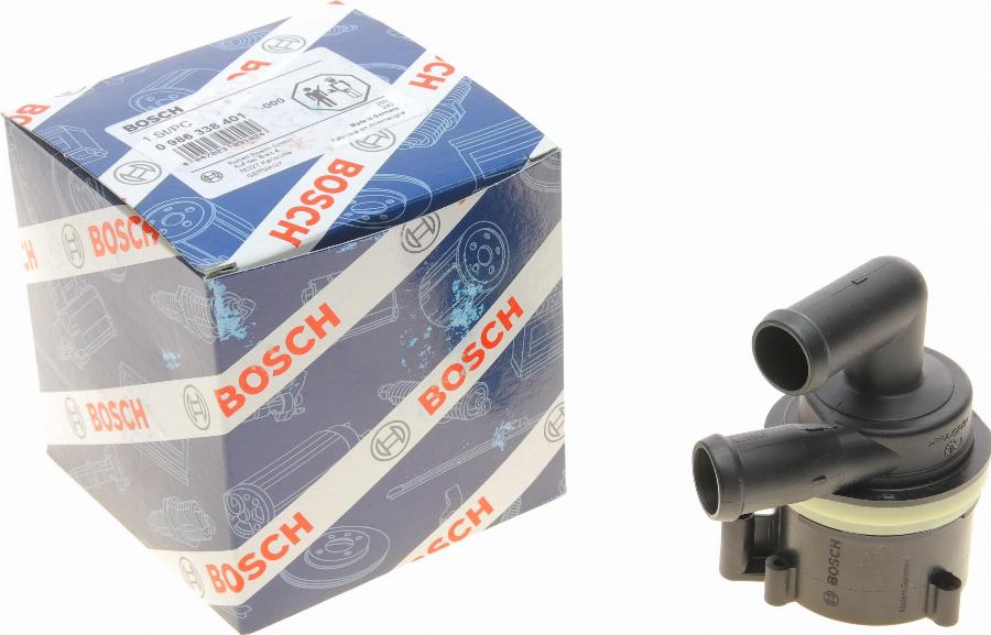 BOSCH 0 986 338 401 - Допълнителна водна помпа vvparts.bg