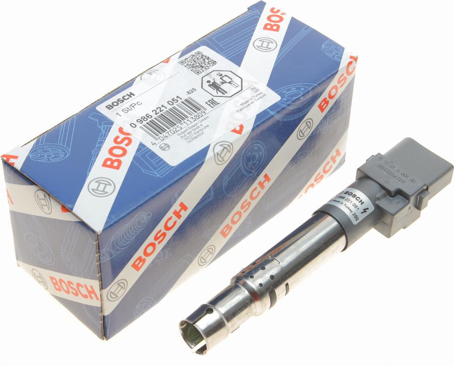 BOSCH 0 986 221 051 - Запалителна бобина vvparts.bg