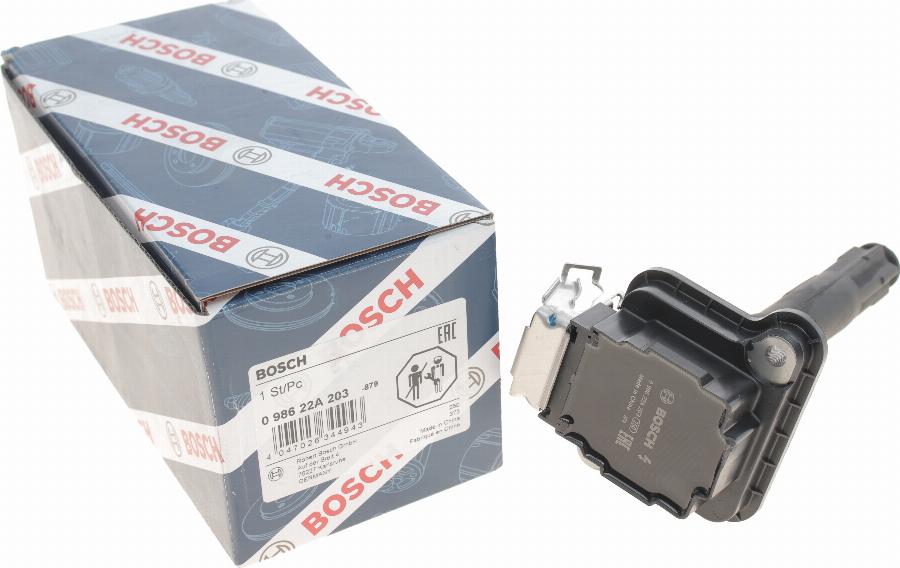 BOSCH 0 986 22A 203 - Запалителна бобина vvparts.bg