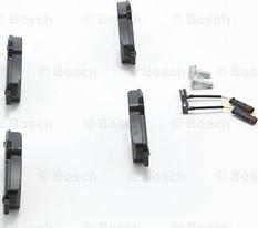 BOSCH 0 986 AB9 447 - Комплект спирачно феродо, дискови спирачки vvparts.bg