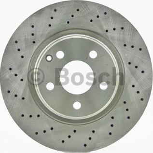 BOSCH 0 986 AB6 571 - Спирачен диск vvparts.bg