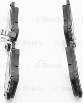 BOSCH 0 986 AB1 605 - Комплект спирачно феродо, дискови спирачки vvparts.bg