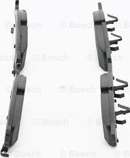 BOSCH 0 986 AB1 736 - Комплект спирачно феродо, дискови спирачки vvparts.bg