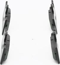 BOSCH 0 986 AB3 478 - Комплект спирачно феродо, дискови спирачки vvparts.bg