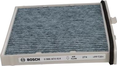 BOSCH 0 986 AF4 414 - Филтър купе (поленов филтър) vvparts.bg