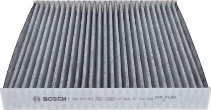 BOSCH 0 986 AF5 863 - Филтър купе (поленов филтър) vvparts.bg