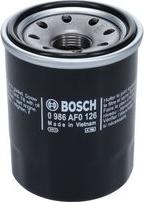 BOSCH 0 986 AF0 126 - Маслен филтър vvparts.bg