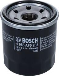 BOSCH 0 986 AF0 203 - Маслен филтър vvparts.bg