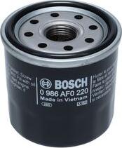 BOSCH 0 986 AF0 220 - Маслен филтър vvparts.bg