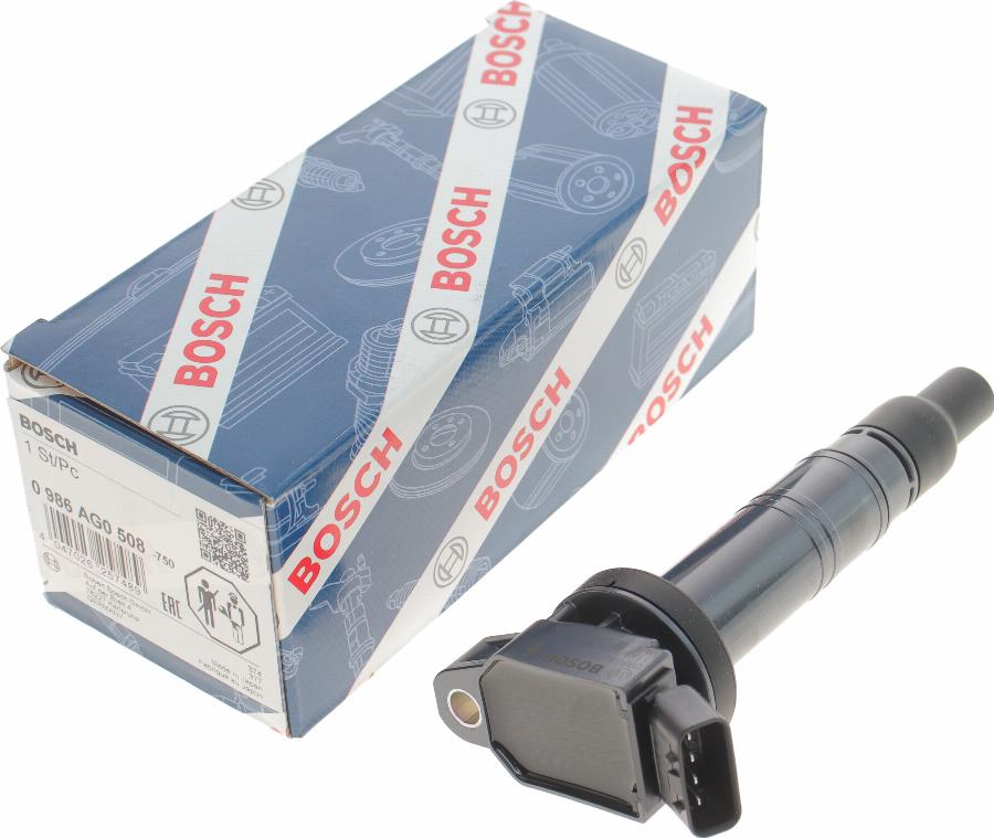 BOSCH 0 986 AG0 508 - Запалителна бобина vvparts.bg