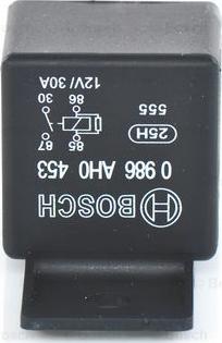 BOSCH 0 986 AH0 453 - Реле, работен ток vvparts.bg