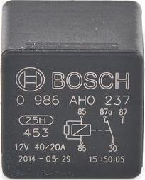 BOSCH 0 986 AH0 237 - Реле, работен ток vvparts.bg