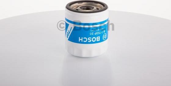 BOSCH 0 986 B00 042 - Маслен филтър vvparts.bg